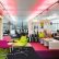 Colorful Office Space Interior Design Fine On And The Best Trends In 2016 Biz Penguin 2