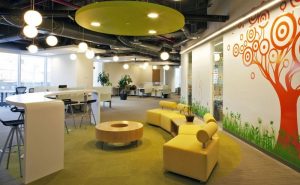 Colorful Office Space Interior Design