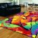 Colorful Rugs Delightful On Other Intended For Bright Area Design 4