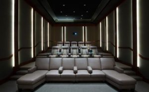 Contemporary Home Theater Room Furniture