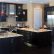 Contemporary Kitchens With Dark Cabinets Plain On Kitchen Intended Lovely Wood A 3