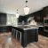 Contemporary Kitchens With Dark Cabinets Simple On Kitchen Within 46 Black Pictures 1