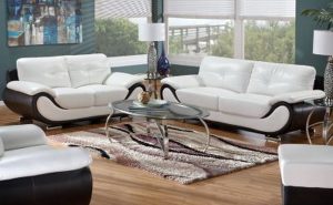Contemporary Leather Living Room Furniture