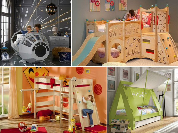Bedroom Cool Kids Beds With Slide Modern On Bedroom Regard To 15 Coolest Bed Surprise Your Design Swan 0 Cool Kids Beds With Slide