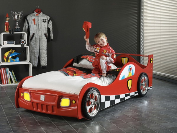 Bedroom Cool Kids Car Beds Creative On Bedroom Pertaining To 15 Racing For Children Room 0 Cool Kids Car Beds