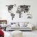Furniture Cool Wall Stickers Home Office Delightful On Furniture In Zy95ab Black Letters World Map Removable Vinyl Decal Art Mural 11 Cool Wall Stickers Home Office Wall