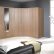 Corner Bedroom Furniture Incredible On Within Genoa Oak Effect 2 Door German Wardrobe 112511 3