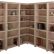 Furniture Corner Shelves Furniture Beautiful On With Bookcase System Customizable Sam S Wood 14 Corner Shelves Furniture