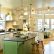 Cottage Kitchen Lighting Innovative On Throughout Beach Style Kitchens Craftsman With White Cabinets 5