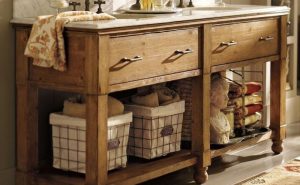 Country Bathroom Cabinets Ideas