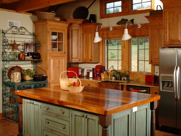 Kitchen Country Kitchens With Islands Magnificent On Kitchen HGTV 0 Country Kitchens With Islands