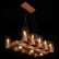 Country Lighting Fixtures For Home Brilliant On Furniture In Cognac Glass Shades And Wood Frame Chandelier 10760 Free 2
