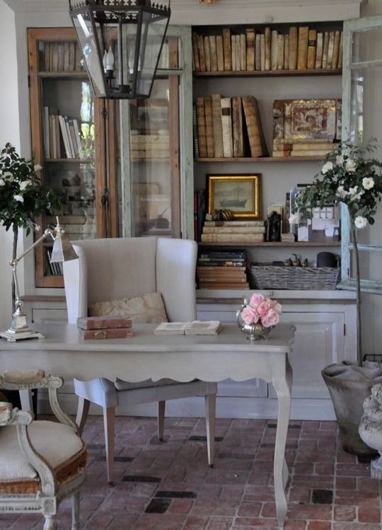 Office Country Office Decorating Ideas Remarkable On Intended Vintage Style Feminine Work Space Idea Creative Decor 0 Country Office Decorating Ideas