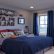 Bedroom Cozy Blue Black Bedroom Stunning On With Teen Boy Baseball Ideas Comfy White Armchair 23 Cozy Blue Black Bedroom Bedroom