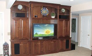 Custom Cabinets Tv