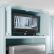 Interior Custom Cabinets Tv Amazing On Interior Throughout Don T Let Your TV Ruin Kitchen My Ideal Home 26 Custom Cabinets Tv