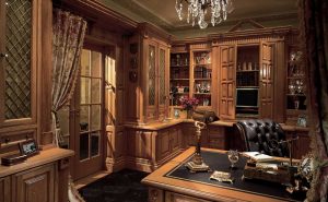 Custom Home Office Interior Luxury