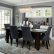 Dark Dining Room Furniture Amazing On Inside Deep Silver By Benjamin Moore Trim And Cabinets Simply White 1