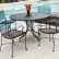 Deck Wrought Iron Table Imposing On Interior Intended Patio Furniture PatioLiving 1