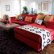 Decorating With Red Furniture Interesting On Interior Intended For Vibrant Sofas HGTV 4