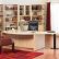 Office Decorative Home Office Contemporary On Throughout Decorating Appealing Ideas With Oak Wood Bookshelves 20 Decorative Home Office