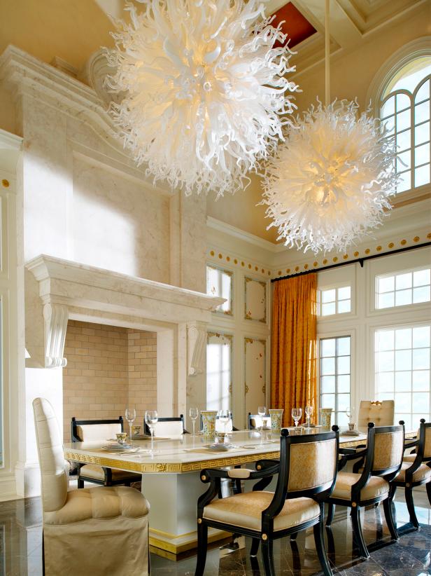 Interior Dining Room Table Lighting Ideas Impressive On Interior Intended For Designs HGTV 18 Dining Room Table Lighting Ideas