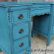 Furniture Distressed Blue Furniture Incredible On With Regard To Desks Vanities Painted Glazed Facelift 29 Distressed Blue Furniture