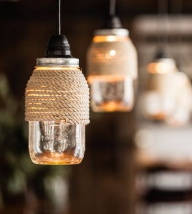 Interior Diy Home Lighting Ideas Stunning On Interior With 32 DIY Mason Jar 0 Diy Home Lighting Ideas