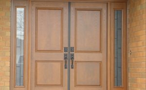 Double Front Door With Sidelights