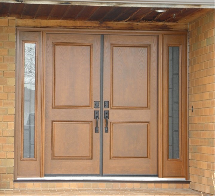 Home Double Front Door With Sidelights Fine On Home Regard To 17 Best Doors Images Pinterest Entrance 0 Double Front Door With Sidelights