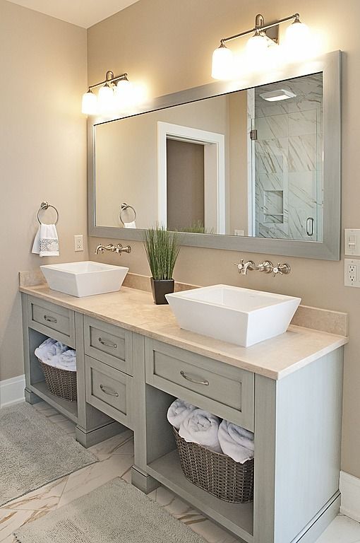Bathroom Double Sink Bathroom Mirrors Creative On With 35 Cool And Vanity Design Ideas Pinterest 0 Double Sink Bathroom Mirrors