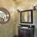 Elegant Half Bathrooms Fresh On Furniture Within Bathroom Designs With Dark Wooden Sink Cabinet Decoration 2