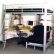Full Size Bunk Bed With Desk Magnificent On Furniture Remarkable Loft Wow Your Bedroom Unique 4