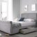 Bedroom Grey Upholstered Sleigh Bed Brilliant On Bedroom Throughout Olivia Steel Beds 11 Grey Upholstered Sleigh Bed