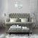 Bedroom Grey Upholstered Sleigh Bed Perfect On Bedroom Within Decorating With Precious Metals Pinterest Silver 27 Grey Upholstered Sleigh Bed