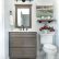 Half Bathroom Ideas Gray Contemporary On Intended For Paint Small 2