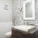 Half Bathroom Ideas Gray Lovely On Within With Pedestal Sink Well Design Of 3