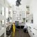 Home Office Cool Plain On Regarding Decorating A Black White Ideas Inspiration 4