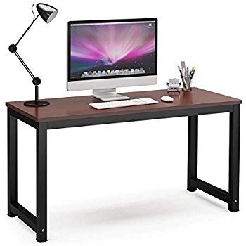  Home Office Desk Black Fine On Furniture Intended Amazon Com Tribesigns Computer 55 Large 24 Home Office Desk Black