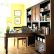 Office Home Office Wall Color Ideas Photo Stylish On For Various Bright Yellow With Wooden 11 Home Office Wall Color Ideas Photo