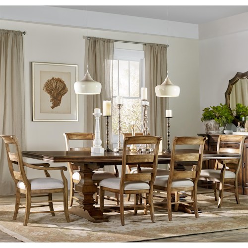  Hooker Furniture Dining Excellent On Throughout Archivist 7 Piece Set With Ladderback Chairs 14 Hooker Furniture Dining
