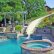 Other In Ground Pools With Slides Perfect On Other 15 Gorgeous Swimming Pool Home Design Lover 17 In Ground Pools With Slides