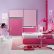 Interior Design Bedroom Pink Fresh On For Exciting Girl Home Ideas 4