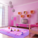 Interior Design Bedroom Pink Plain On Throughout Colour Paint Home Painting Wall 2