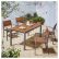 Furniture Iron And Wood Patio Furniture Modest On Within Buy Kingsbury Metal 5 Piece Garden Dining Set From Our 10 Iron And Wood Patio Furniture