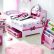 Kids Bedroom For Girls Hello Kitty Exquisite On Regarding Beautiful Glamorous Collection Bed 4691 3