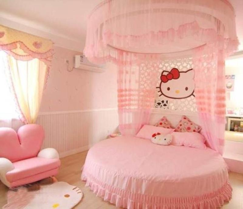Bedroom Kids Bedroom For Girls Hello Kitty Remarkable On Inside 15 Adorable Ideas Rilane 0 Kids Bedroom For Girls Hello Kitty