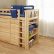 Kids Storage Bed Fresh On Bedroom With Maxtrix HIGH Loft Natural 664 1