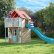 Home Kids Tree Houses With Slides Modern On Home Intended Painted Wooden 13 Kids Tree Houses With Slides