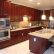 Kitchen Backsplash Light Cherry Cabinets Creative On And With 3